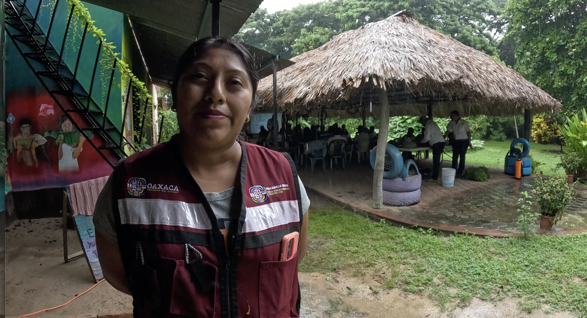 Imelda Hernández, integrante del equipo de SEFADER. (Foto: Divulgación CIMMYT)